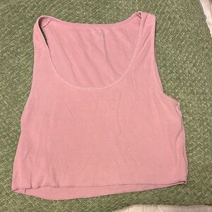 American Eagle Outfitters Light Pink Tank Top